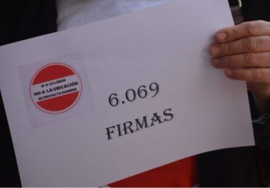 6069 firmas entregadas contra ubicacion proyecto hombre