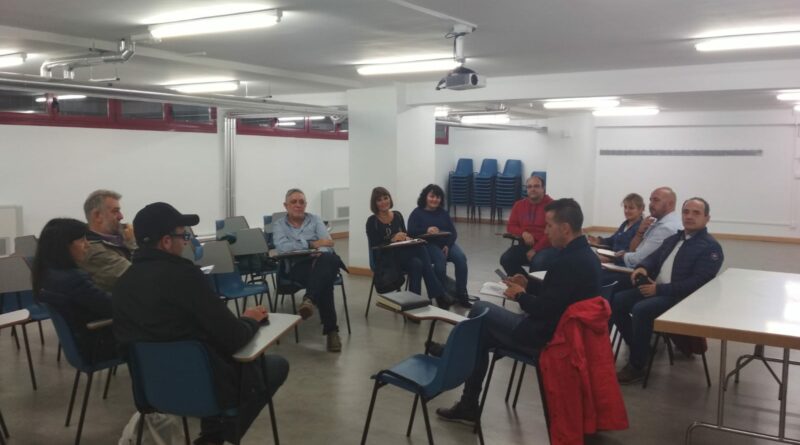 Reunión con los concejales del Ayuntamiento de Salamanca