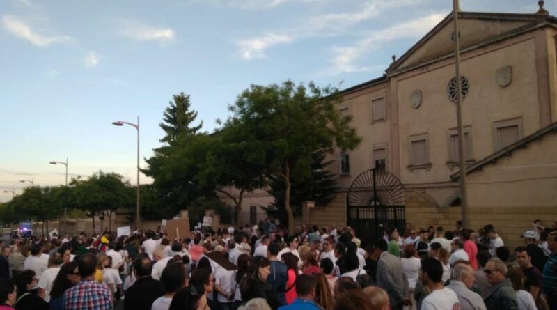 manifestación asociación la aldehuela