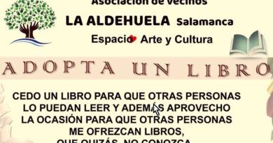 Adopta un libro, arte y cultura, Asociación La Aldehuela de Salamanca