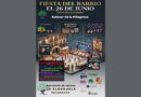 Cartel de la Fiesta del Barrio La Prosperidad