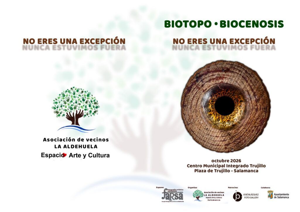 DIPTICO-1-1024x724 FARSA inaugura en Salamanca la exposición colectiva «Biotopo · Biocenosis. No eres una excepción»